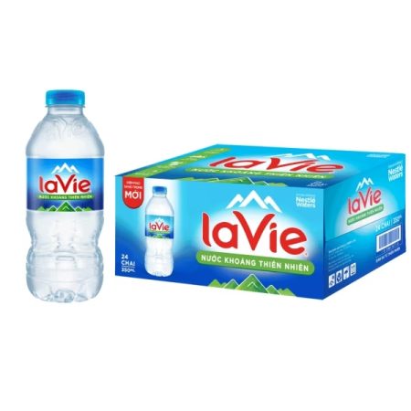 Nước suối LaVie chai nhỏ 350ml