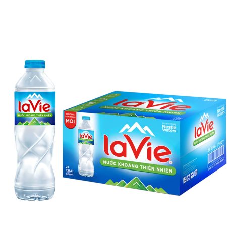 Nước suối LaVie chai nhỏ 500ml