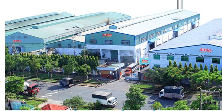 Nhà máy sản xuất nước uống Bidrico
